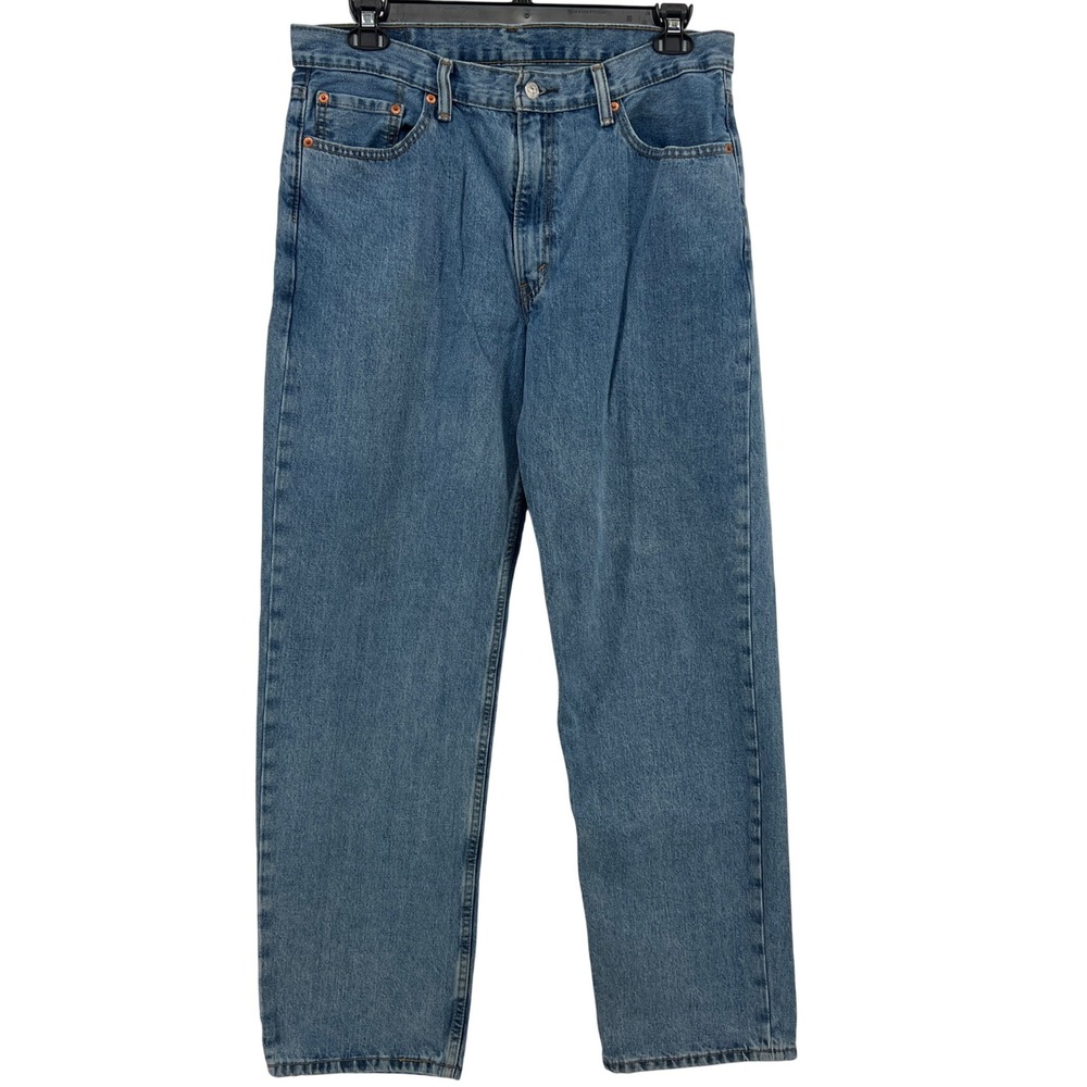 Levis 550 Relaxed Fit Tapered Leg Blue Jeans Mens‎ 36x32 Medium Wash